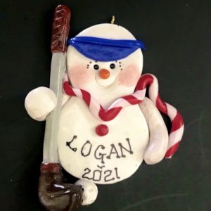 SNOWMAN GOLFER