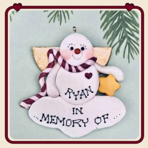 "IN MEMORY OF" SNOW PERSON