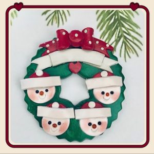 WREATH SNOW FAMILY