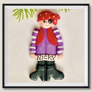 PIRATE PERSONALIZED ORNAMENT